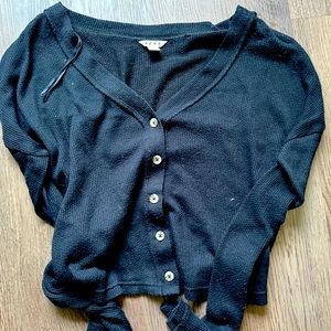 Aeropostale Buttoned Long Sleeve Top